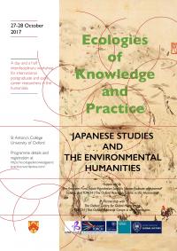 2017 ecologies of knowledge and practice poster new high res with acknowledgements